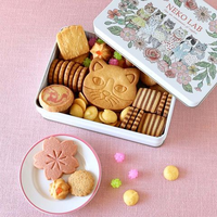Vente en gros Offre Spéciale personnalisé imprimé hermétique couvercle boîte en étain boîtes d'emballage cadeau en métal rectangle chocolat biscuits conteneur en étain