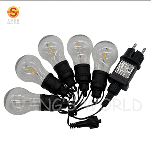 Waterproof LED <strong>Globe</strong> Ball <strong>String</strong> <strong>Light</strong> for Outdoor Home Decor IP44 Rated for Christmas Holiday - Product Image 5