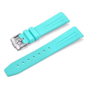 New <b>Silicone</b> <b>Waterproof</b> Watch Strap 20mm Fitted for Mo on Watches Curved End Sport Replacement Watch Band - Product Image 5
