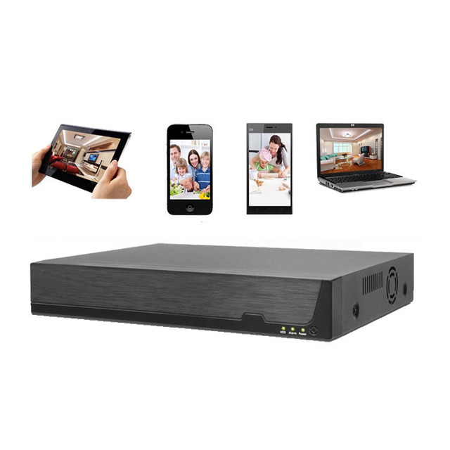 H.265 DVR Software Download IP Camera Motion Detection Mobile Phone 4TB HDD