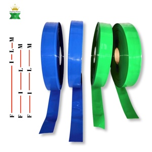 <span class=keywords><strong>Tubo</strong></span> termorretráctil de <span class=keywords><strong>PVC</strong></span> certificado, Mangas de aislamiento eléctrico azul de 25μm para electrónica/cables, <span class=keywords><strong>Tubo</strong></span> termorretráctil eléctrico - Product Image 4