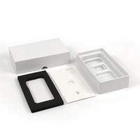 Boîte d'emballage en papier pour étui de téléphone portable avec couleurs personnalisées