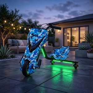 Nouvelle arrivée MTBGO : Trottinette électrique adulte à <span class=keywords><strong>3</strong></span> roues, Drift Trike intelligent 360, Kart électrique auto-équilibré, autonomie 20 km, roues de 8 pouces - Product Image 4