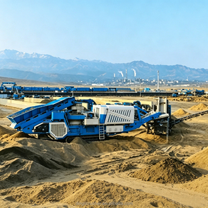 Concasseur mobile VSI sur chenilles Zhongyu Dingli, moteur AC, 100-500t/h, machine de fabrication de sable à impact vertical, façonnage d'agrégats - Product Image 4