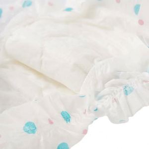 Couche jetable pour animaux de compagnie avec film PE et protection anti-fuites pour chiennes - Product Image 5