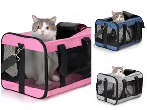 Hot Sale Outdoor High Quality Portable Durable Cat Bag Pet Cages Carrier Pet Carrier Bag For Travel Picnic