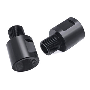 Bộ chuyển đổi lọc dầu bằng thép đen mới 1/2-28 nam sang 5/8-24 nữ có ren với miếng đệm đi kèm - Product Image 6