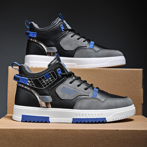 Chaussures de course montantes homme toutes saisons 2026 légères avec tige en maille et doublure en cuir véritable – Chaussures blanches - Product Image 3