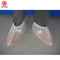 Machine de fabrication de couvre-chaussures automatique à ultrasons entièrement automatique pour PE et non-tissé