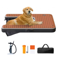Échelle pour chien divertissement aquatique EVA tapis antidérapant yacht combinaison gonflable planche de surf tapis d'escalade pour animaux de compagnie