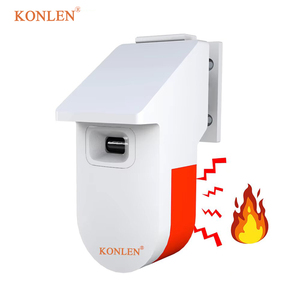 Tuya WiFi détecteur d'alarme incendie intelligent capteur de flamme UV entrepôt Abs alerte d'application de sécurité ignifuge pour la reconnaissance de détection de flamme - Product Image 1