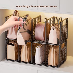 Scaffale <span class=keywords><strong>divisorio</strong></span> salvaspazio Amz Hot Bag <span class=keywords><strong>per</strong></span> armadio, porta <span class=keywords><strong>borse</strong></span> a strati, organizer <span class=keywords><strong>per</strong></span> riporre oggetti - Product Image 2