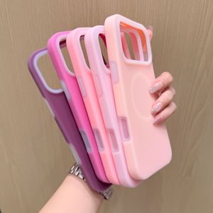 Mode Couleur Gelée Liquide Silicone Magnétique Mobile Téléphone étui pour <span class=keywords><strong>iphone</strong></span> 17 Air 16 15 14 13 Pro Max Microfibre Flanelle Couverture - Product Image 2