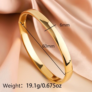 MW 도매 럭셔리 18K 금도금 스테인리스 스틸 팔찌: 크리스탈 라인스톤 여성용 팔찌 - Product Image 4