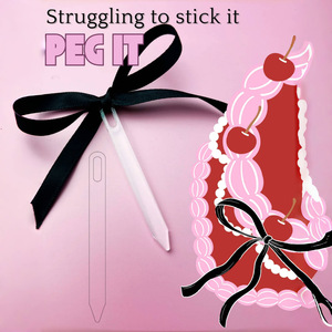 Venta al por mayor Coquette Bow Cupcake Toppers Decoraciones para fiesta de cumpleaños Pastel de novia Postre Selecciones para bebé niña niño para el Día de San Valentín - Product Image 6