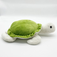 Jouet en peluche en forme de tortue de mer en coton PP lesté parfumé à la lavande française, chauffable au micro-ondes, pour enfants