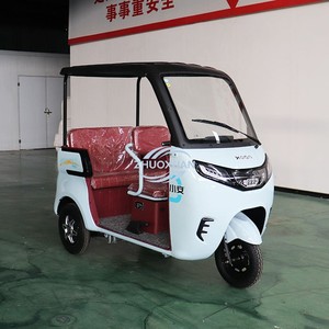 Triciclo Eléctrico Resistente y Duradero, Alta Seguridad, Flexible, Vehículo Familiar Práctico - Product Image 6