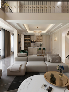 Villas résidentielles <span class=keywords><strong>de</strong></span> luxe, design d'intérieur personnalisé professionnel, service à guichet unique, mobilier et décoration modernes, rendu 3D - Product Image 4