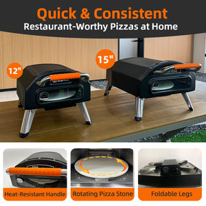 <span class=keywords><strong>Forno</strong></span> <span class=keywords><strong>Pizza</strong></span> <span class=keywords><strong>a</strong></span> <span class=keywords><strong>Gas</strong></span> Portatile Napoletano da 15 Pollici Indipendente da Esterno Piccolo in Vendita <span class=keywords><strong>per</strong></span> Fan Zone di Calcio - Product Image 4