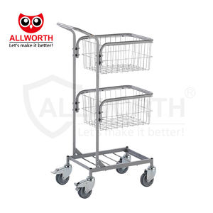 Fácil de montar Marco fuerte Plataforma de zinc Apilamiento Tipo Logístico <span class=keywords><strong>U</strong></span> Barco Carro de mano Carro Delgado - Product Image 6