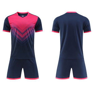 Kaos Olahraga Bernapas Cepat Kering Grosir, Celana Pendek Tim Pemain Sepak Bola Custom Ukuran XL Musim Panas - Product Image 6