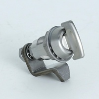 Loquet de compression robuste en acier inoxydable, homologué IP65, style bouton à aile pour machines de construction