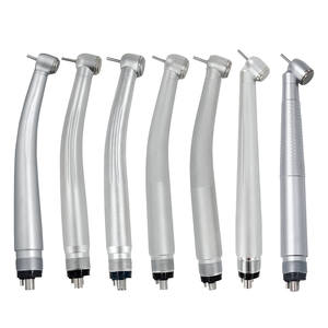 4-gaats hogesnelheids tandheelkundige turbine met keramische lagers, steriliseerbaar, met meerdere kopopties - Product Image 1