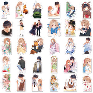 60 piezas de caricatura personalizada de fábrica no puede ocultar un adhesivo secreto Impresión de PVC pegatina de <span class=keywords><strong>dibujos</strong></span> <span class=keywords><strong>animados</strong></span> - Product Image 4