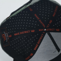 Topi Camo Laser 5 Panel Berkualitas Tinggi dengan Logo Custom, Lubang Tetesan Air, dan Tali