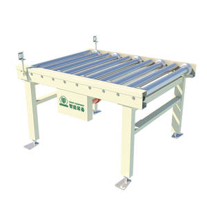 Zware Magazijn Automatische Roltransporteur Met Houten <span class=keywords><strong>Pallet</strong></span> Jack Verlagingssysteem - Product Image 1
