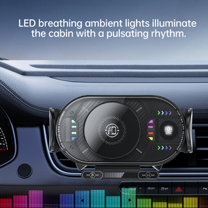 Nuevo Cargador Inalámbrico para Auto 2026 de 15W con Rotación Eléctrica Automática, Brazos con Bloqueo Automático y Antivibración para Teléfonos Plegables y Tablets - Product Image 4