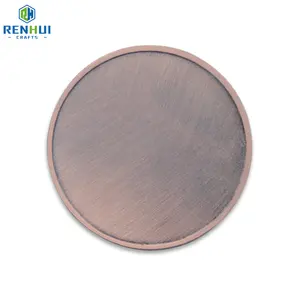 Custom Souvenir Gold Silver Bronze Soft Enamel Zinc Alloy Metal Challenge Coin Blanks For Gift