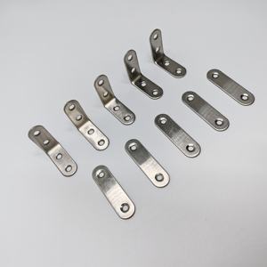Heavy-Duty Stainless Steel L-Corner <strong>Bracket</strong> Stamped Aluminum Sheet Metal Angle Support <strong>for</strong> Furniture <strong>for</strong> Metal Fabrication - Product Image 4