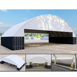 Abri de conteneur maritime en PVC à bas prix, 20/40 pieds, pour garage, stockage industriel, ou tente dôme - Product Image 2