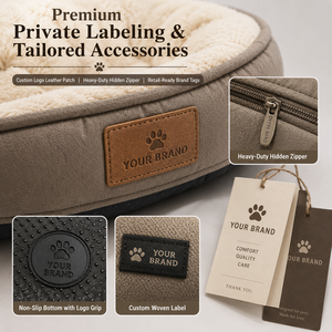 Cama Sofá Personalizada <span class=keywords><strong>para</strong></span> Mascotas, Duradera y Cálida, con Impresión de Logotipo, Lavable, <span class=keywords><strong>para</strong></span> Perros y <span class=keywords><strong>Gatos</strong></span> - Product Image 3