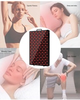 Panneau de luminothérapie LED infrarouge pour soins de la peau et du corps, à écran tactile, pour salon et sauna, 240 LED, 4 modèles, OEM/ODM d'usine