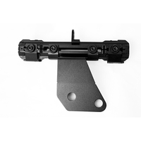 Kit combiné 3-en-1 multifonctionnel pour charnière de hayon avec support d'antenne et de drapeau pour Jeep Gladiator JT et éclairage LED