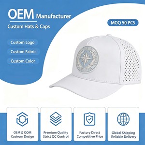 Gorra Snapback Premium de Poliéster para Hombre, de 6 Paneles, de Secado Rápido, con Visera Curva, Logotipo de Parche Tejido Personalizado, para Senderismo al Aire Libre, para Adultos, Pedido al por Mayor - Product Image 1