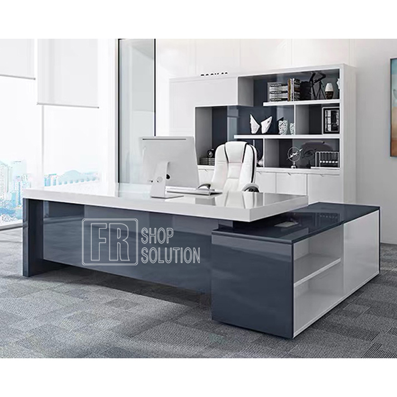 Nouveau Style En Bois Design Moderne PDG Directeur Bureau Exécutif Bureau Table Meubles