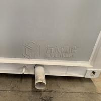 Conteneur WC Public Modulaire Portable à Bas Prix, Cabine Sanitaire Mobile Préfabriquée, Toilettes Temporaires Extérieures