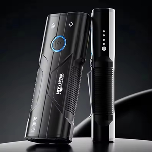 WARSUN senter LED taktis, penerang USB Lumen tinggi bisa diisi ulang dengan baterai 18650/26650 badan aluminium paling kuat