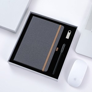 2025 New Gadgets Stationary Elastic String Diary Notebook Pen & USB Gift Set for Christmas Anniversary Birthday Festival Giving