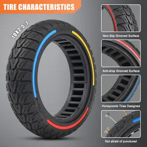 New Arrival EU Warehouse Original Repair Solid Tires For Cityneye 4/4 Pro Electric Scooter 10 Inch Tire Tubeless Solid Tyres
