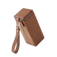 Étui à lunettes avec plusieurs compartiments, portable, haut de gamme, résistant à la pression, sac de rangement de voyage