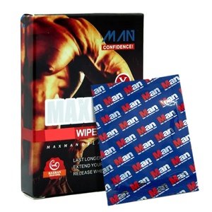 ผ้าเช็ดทำความสะอาดสำหรับผู้ชาย I MAX Extra Strong สูตรสมุนไพรธรรมชาติ ช่วยยืดเวลา ไม่มีผลข้างเคียง รับออเดอร์ขนาดเล็ก - Product Image 1
