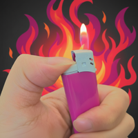 Briquet publicitaire électrique moderne et tendance avec coque en plastique multicolore, logos personnalisés, approvisionnement direct d'usine