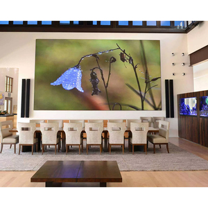 RAYBO Interior Fijo P1.5 P1.9 P2.6 P2.9 Empalme sin costuras Hd Led Video Wall Ultra Thin 20mm Iglesia Led Video Wall Pantalla interior - Product Image 3