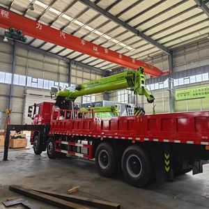 Nouveau modèle de grue montée sur camion Shacman Delong Zoomlion de 20 tonnes, camion de levage pour la construction avec une forte capacité de charge - Product Image 6
