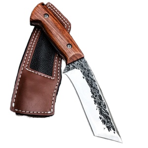 มีดคุณภาพสูงสำหรับการต่อสู้และกิจกรรมกลางแจ้ง ปรับแต่งได้ตามต้องการ ผลิตตามแบบ OEM/DIY ใบมีดสแตนเลส พร้อมปลอกไม้ รับประกัน 1 ปี - Product Image 1