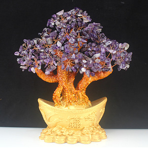 Albero dei Soldi in Resina Cristallina, Bonsai Feng Shui, Decorazione per Ricchezza, per Casa e Ufficio, Regalo, Artigianato Tradizionale Cinese - Product Image 4